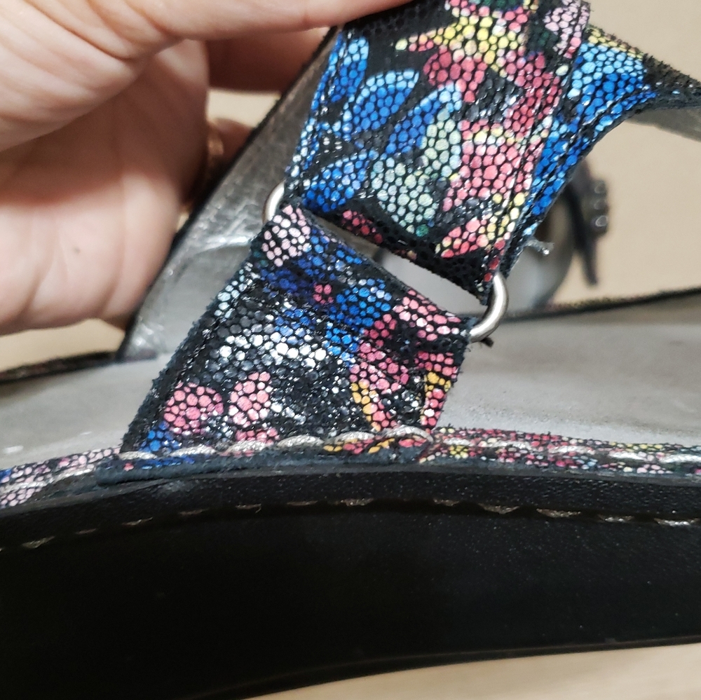 Carina Noche Flora Alegria Sandals Size 41 - Picture 7 of 11